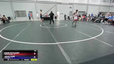 120 lbs Quarters & 1st Wb (16 Team) - Kavin Muyleart, Pennsylvania vs Aidan Hare, Tennessee