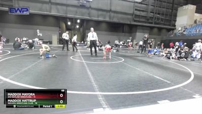 68 lbs Placement - Maddox Hattrup, Wichita Wrestling Club vs Maddox Mayora, 512 Outlaw Wrestling