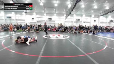 88 lbs Round Robin 1 - Maximus Farace, Rebellion - EL vs Easton Walden, Hammers - EL