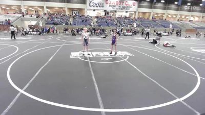 82 lbs Quarterfinal - Myles Wolf, West Texas Grapplers vs Noah Hope, Duran Elite