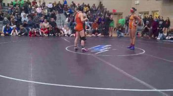 125 lbs Quarterfinal - Kate Breuer, Thunder Basin High School vs Caydence Watters, Natrona County