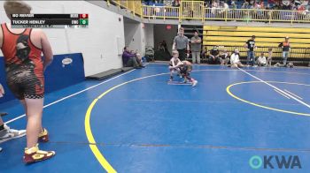 45 lbs Consi Of 16 #2 - Bo Revier, Morrison Takedown Club vs Tucker Henley, Eufaula Ironheads Wrestling Club