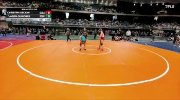 6A 145 lbs Champ. Round 1 - Ayden Quinones, El Paso Pebble Hills vs Christina Decker, Houston Clear Lake