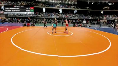 6A 145 lbs Champ. Round 1 - Ayden Quinones, El Paso Pebble Hills vs Christina Decker, Houston Clear Lake