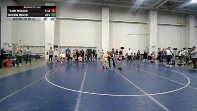 120 lbs Champ. Rd Of 16 - Liam Nielsen, Utah vs Griffin Miller, Oregon