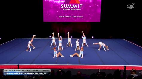 Grove Athletics - Senior Citrus [2026 L4.2 Senior - D2 - Small Semis] 2026 The D2 Summit