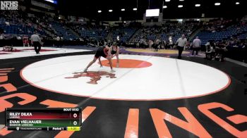 5A - 132 lbs Quarterfinal - Riley Dilka, Lansing vs Evan Vielhauer, Basehor-Linwood