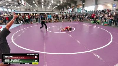 65 lbs Champ. Round 1 - Simon Gilhooly, Austin Texas Wrestling Club vs Raj Riley, El Paso Supers Wrestling Club