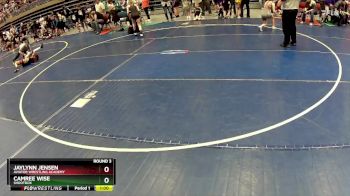 92 lbs Round 3 - Camree Wise, Shootbox vs Jaylynn Jensen, Aviator Wrestling Academy