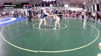 155 lbs Cons. Round 2 - Arianna Fowler, Samurai Wrestling Club vs Emma Hood, Highlands Wrestling Club, Inc.
