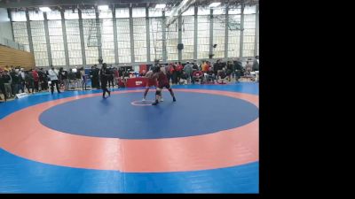 70 M Champ. Round 1 - Miguel Lopez, Whatcom Wrestling Academy vs Kasra Behkish, SFU