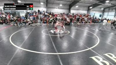 104-112 lbs Round 2 - Blake Folger, Wellington vs Ethan Geiger, Laramie