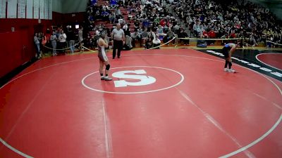 107 lbs Champ. Round 1 - Jaylynn Campbell, Ambridge Area Hs vs Levi Anthony, River Valley Hs