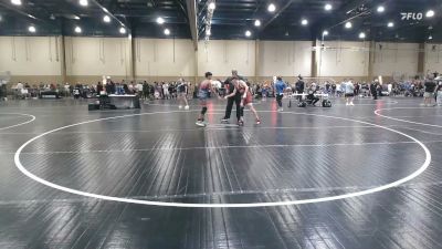 110 lbs Semifinal - Trey Longano, Beebe Trained vs Alejandro Padin, KongKrete Wrestling Academy