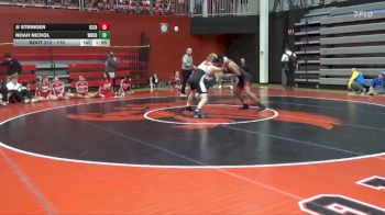 175 lbs Cons. Round 3 - Noah Nickol, Western Dubuque vs JJ Stringer, Iowa City, City High