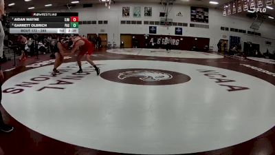 285 lbs Cons. Round 2 - Aidan Wayne, St. Johns (mn) vs Garrett Olbrich, Pacific (or)