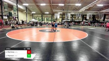 215 lbs Round Of 16 - Jose Martinez, Apple Wrestling Academy vs John Pearson, Legacy Wrestling