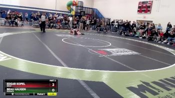107 lbs Champ. Round 2 - Edgar Kopel, BOLD vs Beau Haugen, MAHACA