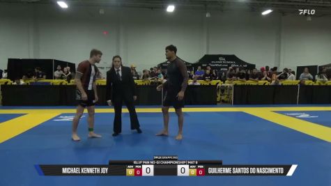 Guilherme Santos Do Nascimento vs Michael Kenneth Joy 2026 Pan IBJJF Jiu-Jitsu No-Gi Championship