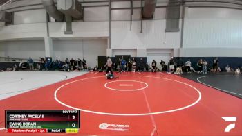 55 lbs Champ. Round 1 - Ewing Doran, Dragon Youth Wrestling vs Cortney Pacely Ii, Rise Wrestling