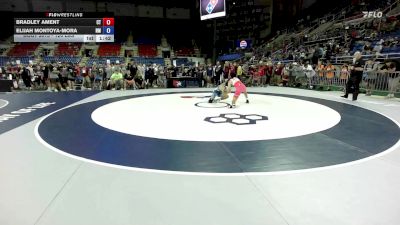 120 lbs Champ. Rd Of 256 - Bradley Ament, CT vs Elijah Montoya-Mora, NM