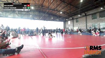 58 lbs Rr Rnd 3 - Eva Galindo, Oklahoma Supergirls vs Oakley Waitkus, Team Tulsa Girls NDT