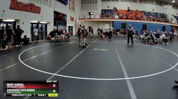 126 lbs Cons. Round 3 - Domingo Escudero, Landon School vs Reef Kneidl, Archbishop Curley