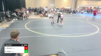 57 lbs Consolation - Lincoln Brower, Deep Roots vs Brody Coats, Bear Cave WC