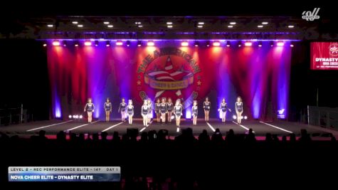 NOVA Cheer Elite - Dynasty Elite [2026 L2 - Rec Performance Elite - 14Y Day 1] 2026 The American Masters Baltimore Nationals