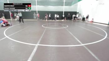 138 lbs Champ. Round 1 - Martin Wray, Purler Wrestling Academy vs Elijah Tucker, Unaffiliated