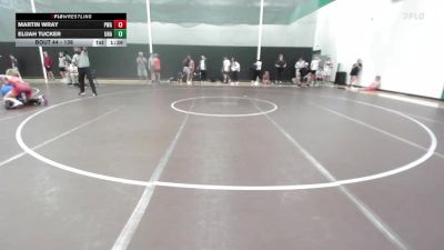 138 lbs Champ. Round 1 - Martin Wray, Purler Wrestling Academy vs Elijah Tucker, Unaffiliated