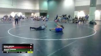 120 lbs Round 1 (16 Team) - Ryan Groom, Iowa Gables vs Rohan Marion, Michigan