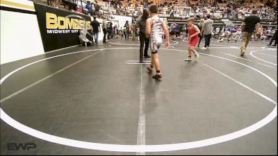 75-83 lbs Rr Rnd 1 - Zane Staehlin, Cowboy Wrestling Club vs Donnie Taylor, El Reno Wrestling Club