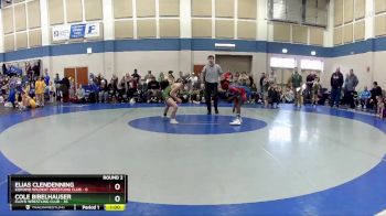 73 lbs Round 2 (10 Team) - Cole Bibelhauser, Floyd Wrestling Club vs Elias Clendenning, Kokomo Wildkat Wrestling Club