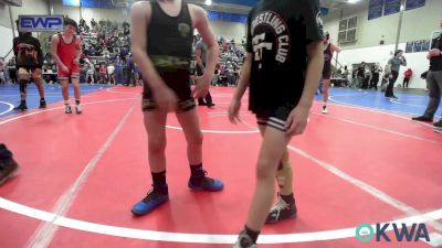 112 lbs Semifinal - Jackson McQuiston, Gentry Youth Wrestling vs Ethan Gregory, Grove Takedown Club