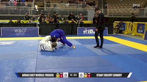 Stuart Gregory Carmody vs Adrian Casey Mendoza Triguero 2025 Pan Jiu Jitsu IBJJF Championship