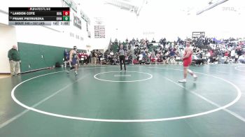 165 lbs Round Of 16 - Landon Cote, Berlin vs Frank Pietruszka, East Haven
