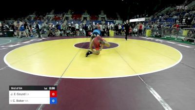 285 lbs Rnd Of 64 - Justice El-Sayad, CA vs Chase Baker, WA