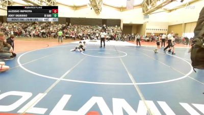 78-M lbs Consi Of 16 #2 - Alessio Improta, Barn Brothers vs Joey DeJesso, Del Val Rams