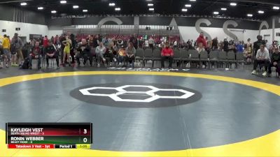 65 lbs Semis & 1st Wrestleback (8 Team) - Kayleigh Vest, Death Squad Wrest vs Ronin Webber, Beast Mode