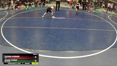 59 lbs Cons. Round 4 - Tucker Horner, JWC vs Ryker Hanna, WESTLAKE