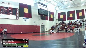 126 lbs Quarterfinal - Noah Crowley, Wadsworth vs Landon Frederick, Willoughby South High School