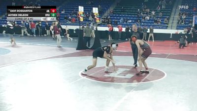 132 lbs Consi Of 8 #2 - Davi DosSantos, Arlington vs Jayden DeLeon, Springfield Central