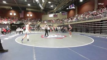 3A 120 lbs Champ. Round 1 - Easton Utley, Richfield vs Tristin Herrera, Providence Hall