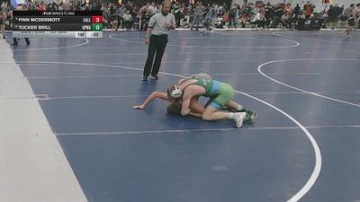 126 lbs Cons. Sub-semis - Tucker Brill, Great Plains Wrestling Academy vs Finn McDermott, Callan