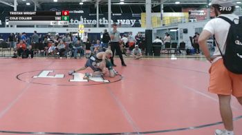 110 lbs Rr Rnd 2 - Tristan Wright, Dueling Bandits - MS vs Cole Collier, Team Nauman Wrestling Club - MS