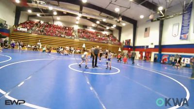 55 lbs Rr Rnd 4 - Luca Daniels, Winfield Youth Wrestling vs Aidan Garland, Berryhill Wrestling Club