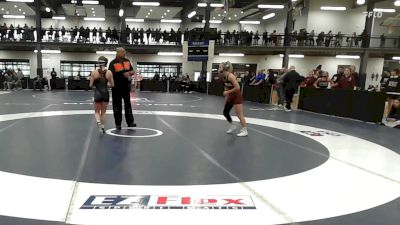 100 lbs Semifinal - Hannah Perro, Noble vs Alianna Lyon, Mechanicville-Stillwater