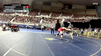 190-D2 Cons. Semi - Blake Bennett, Chaparral High School vs James Wirth, Canyon Del Oro High School