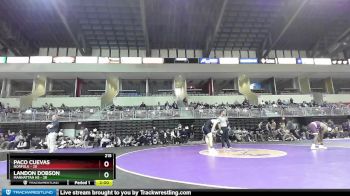 215 lbs Quarters & 1st Wb (16 Team) - Paco Cuevas, Norfolk vs Landon Dobson, Manhattan HS